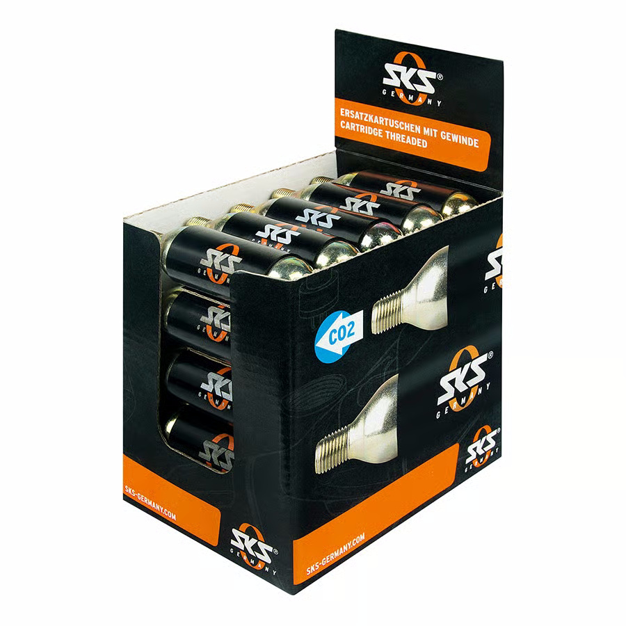 Co2 bombičky SKS 16g se závitem pro Airbuster, 25 ks