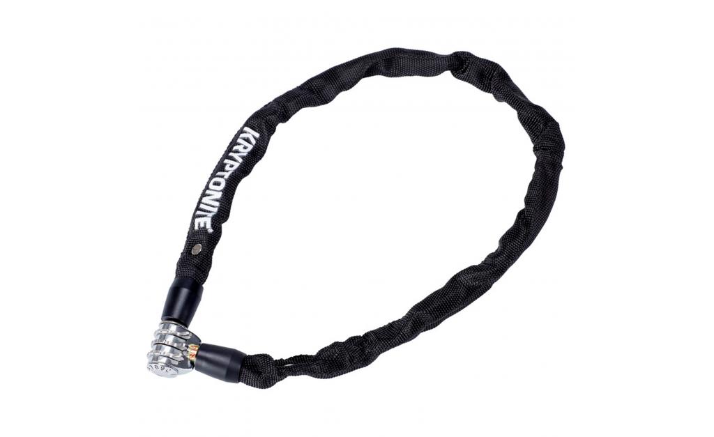 Zámek na kód KRYPTONITE Keeper 465 Combo 4x650mm - Black