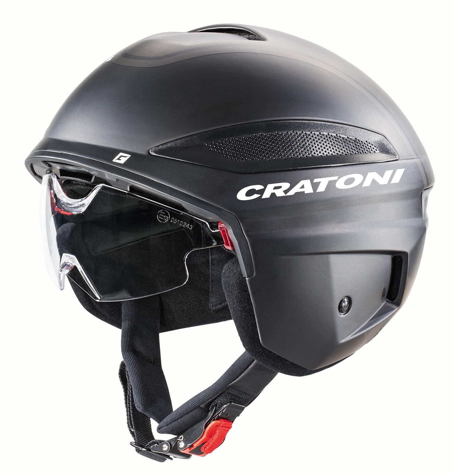 Helma CRATONI Vigor Black/Black Matt - M (56-57cm)