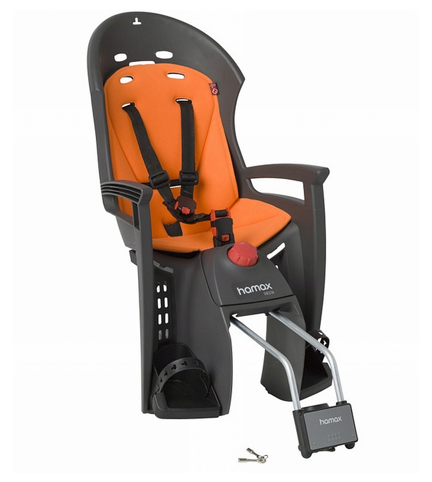 Dětská sedačka HAMAX Siesta Grey/Orange