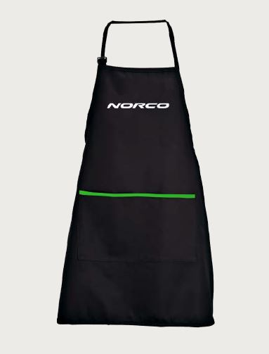 Zástěra NORCO Black/White/Green