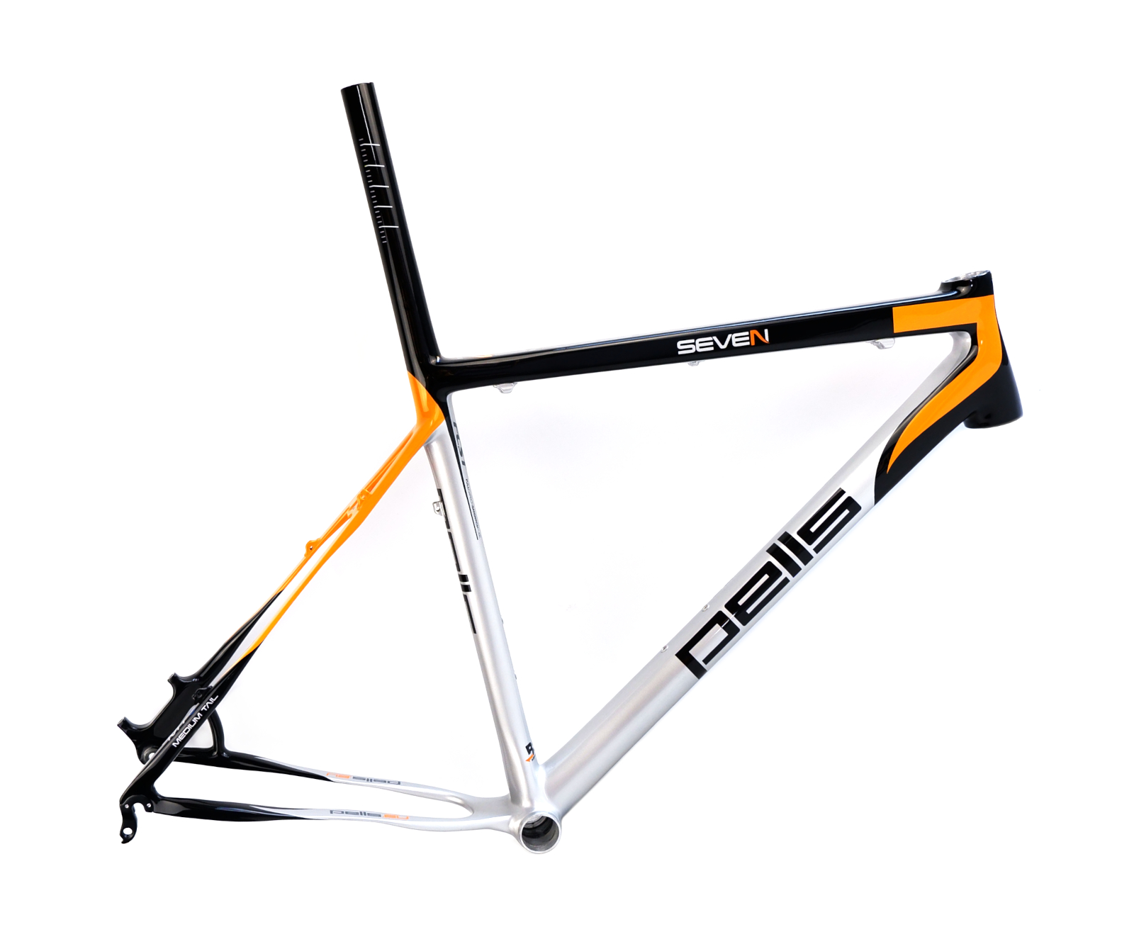 Rám PELLS Seven-X Orange integrovaná sedlovka - XL/21,25"