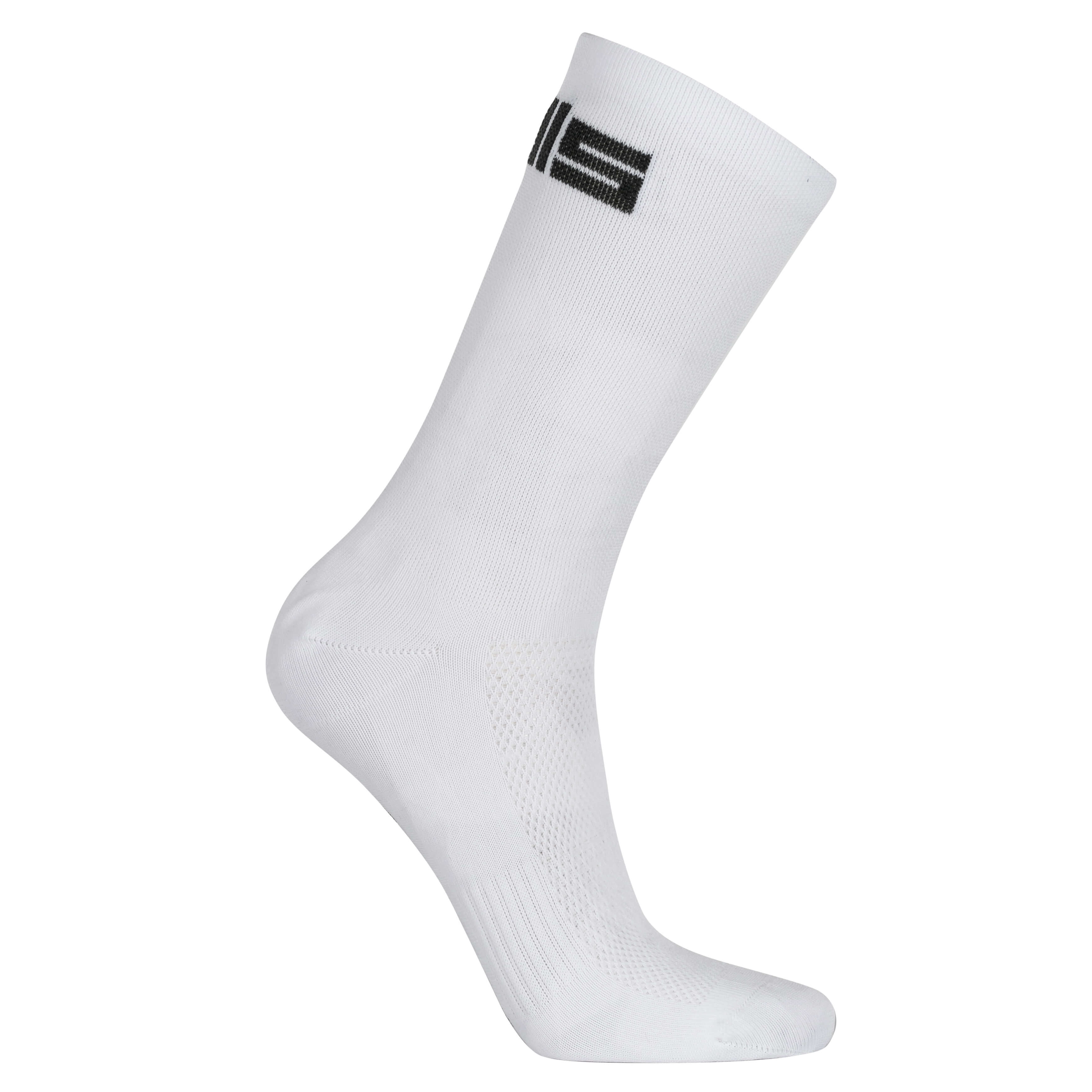 Ponožky PELLS Logos White/Grey - 35-38