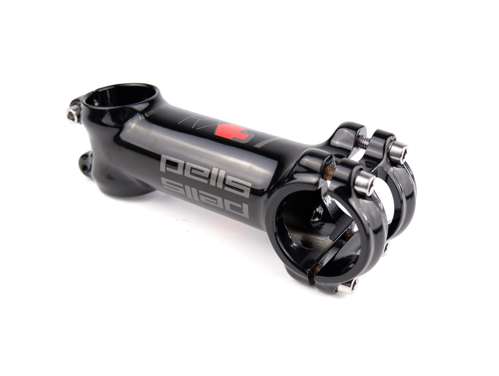 Představec PELLS RX57 Black/Red/Grey Glossy - 100mm