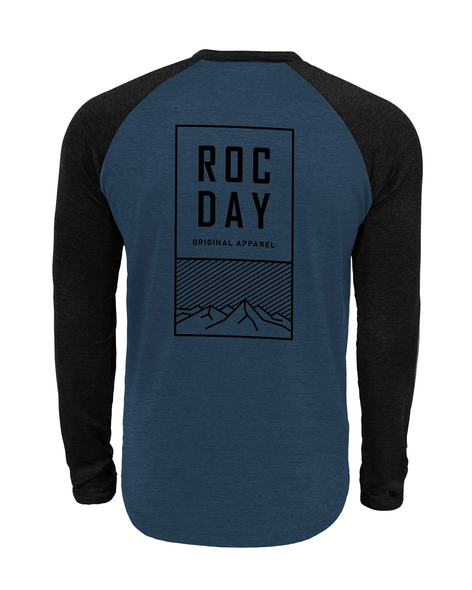 Dres s dlouhým rukávem  ROCDAY Stage Black/Blue - XS