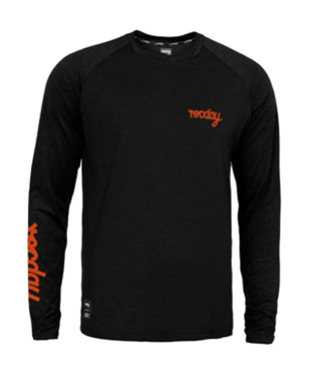 Dres s dlouhým rukávem ROCDAY Evo Race Black/Orange - M