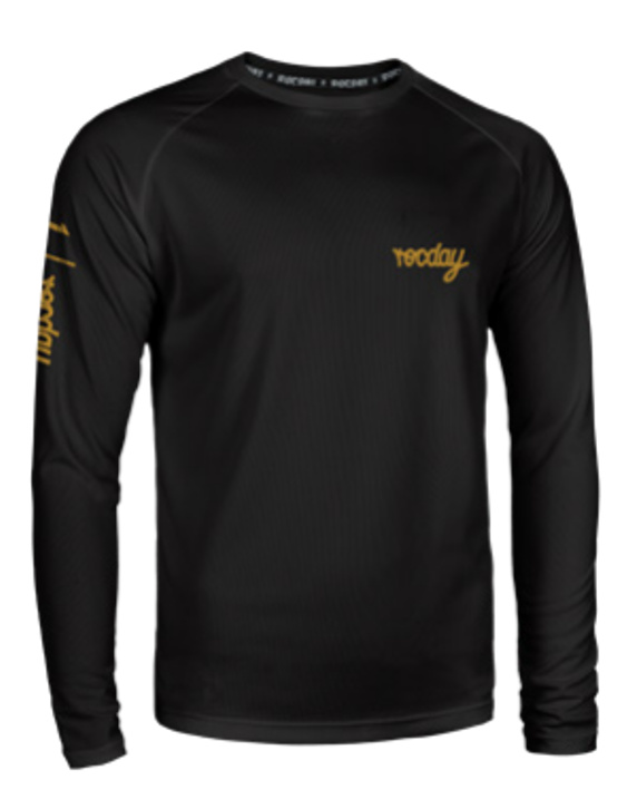 Dres s dlouhým rukávem  ROCDAY Podium Black - S