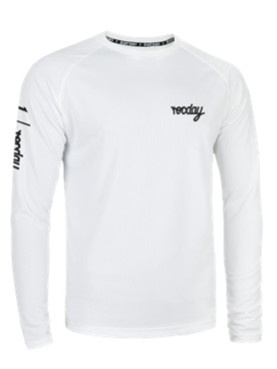 Dres s dlouhým rukávem  ROCDAY Podium White - XS