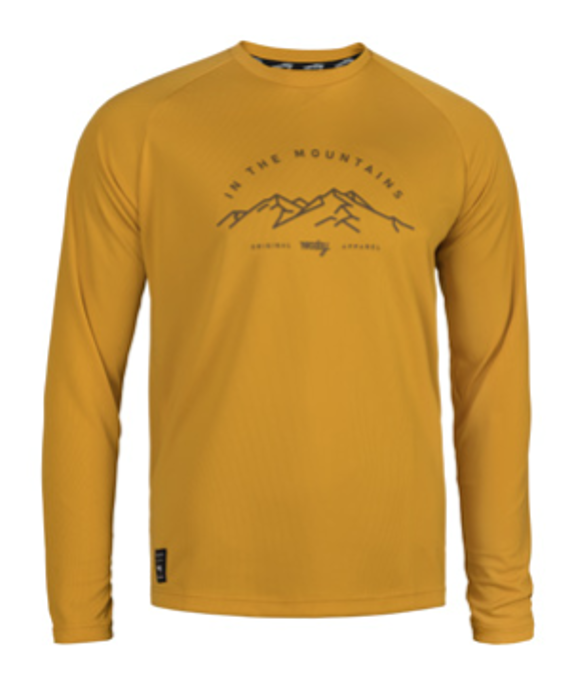 Dres s dlouhým rukávem  ROCDAY Mount Yellow - XS