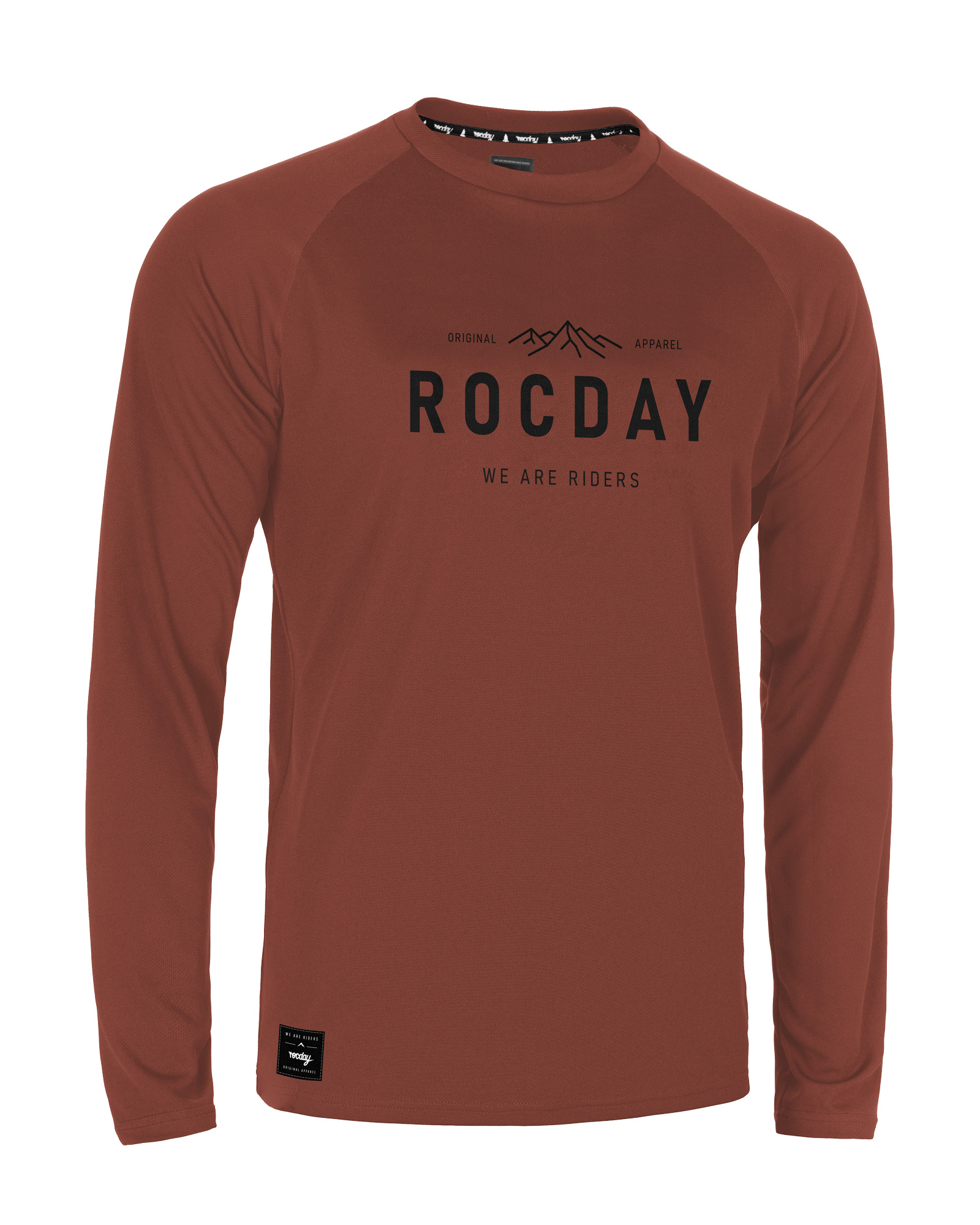 Dres s dlouhým rukávem  ROCDAY Patrol Red - S