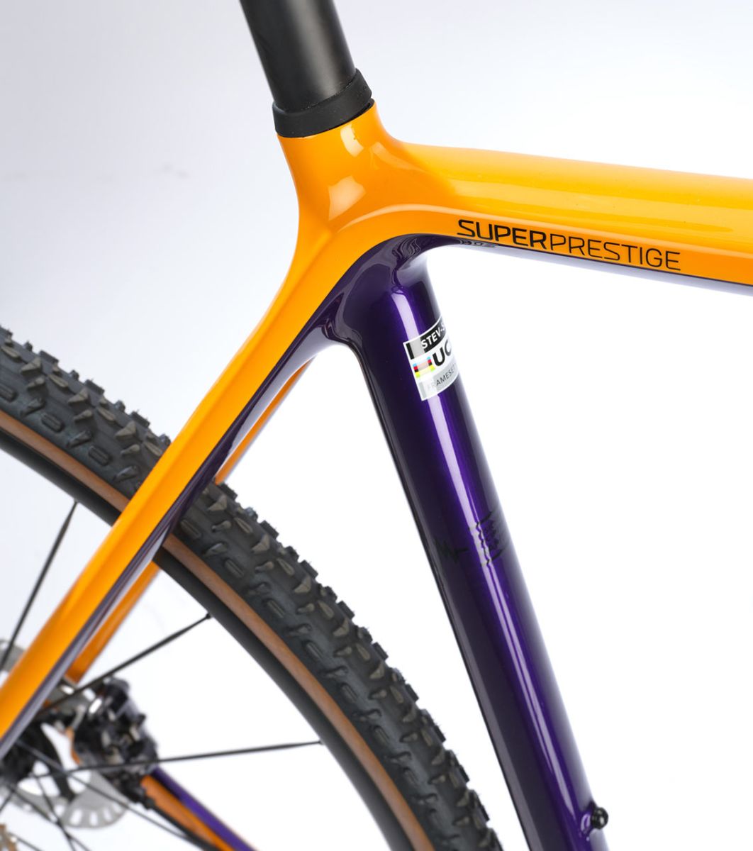 STEVENS Super Prestige 2*12 Vibrant Yellow Purple - 54cm 54cm