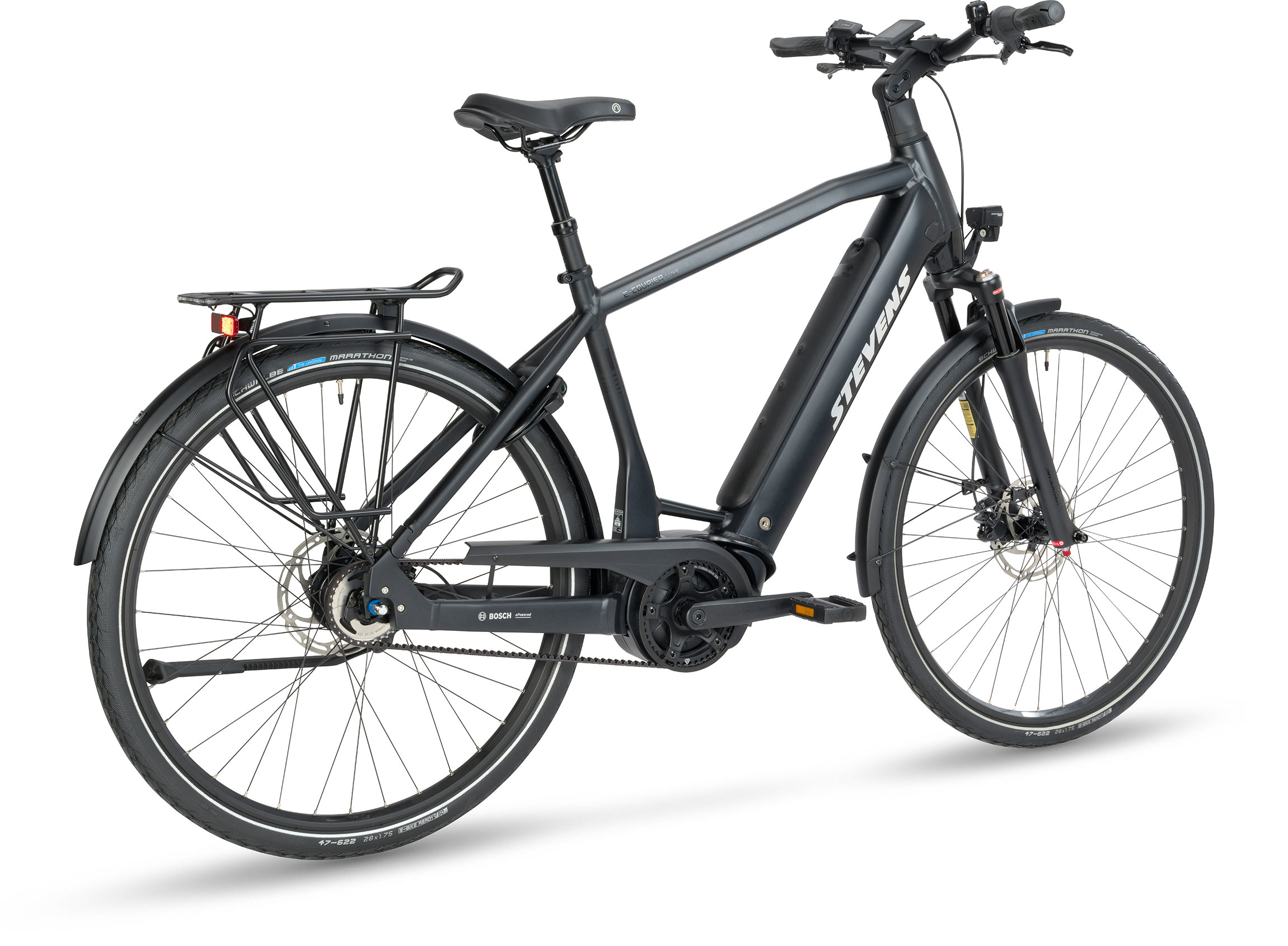 STEVENS E-Courier Luxe HT Stealth Black - 58cm 58cm