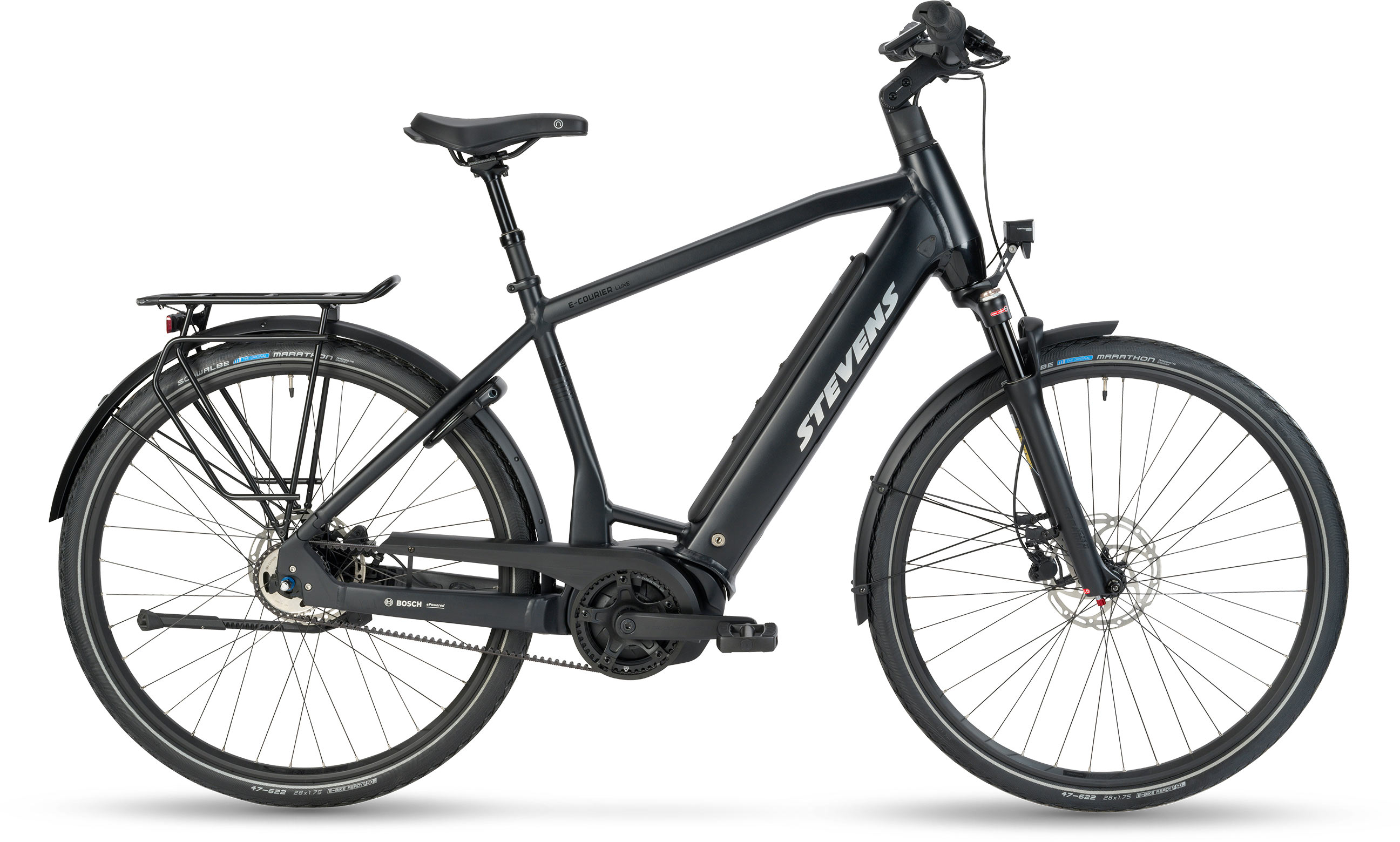 STEVENS E-Courier Luxe HT Stealth Black - 52cm 52cm