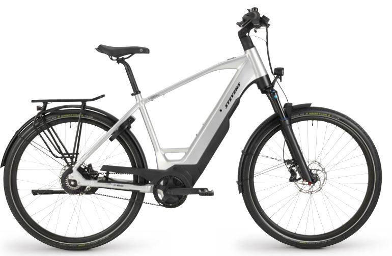 STEVENS E-Courier Plus HT Electric Silver - 52cm 52cm