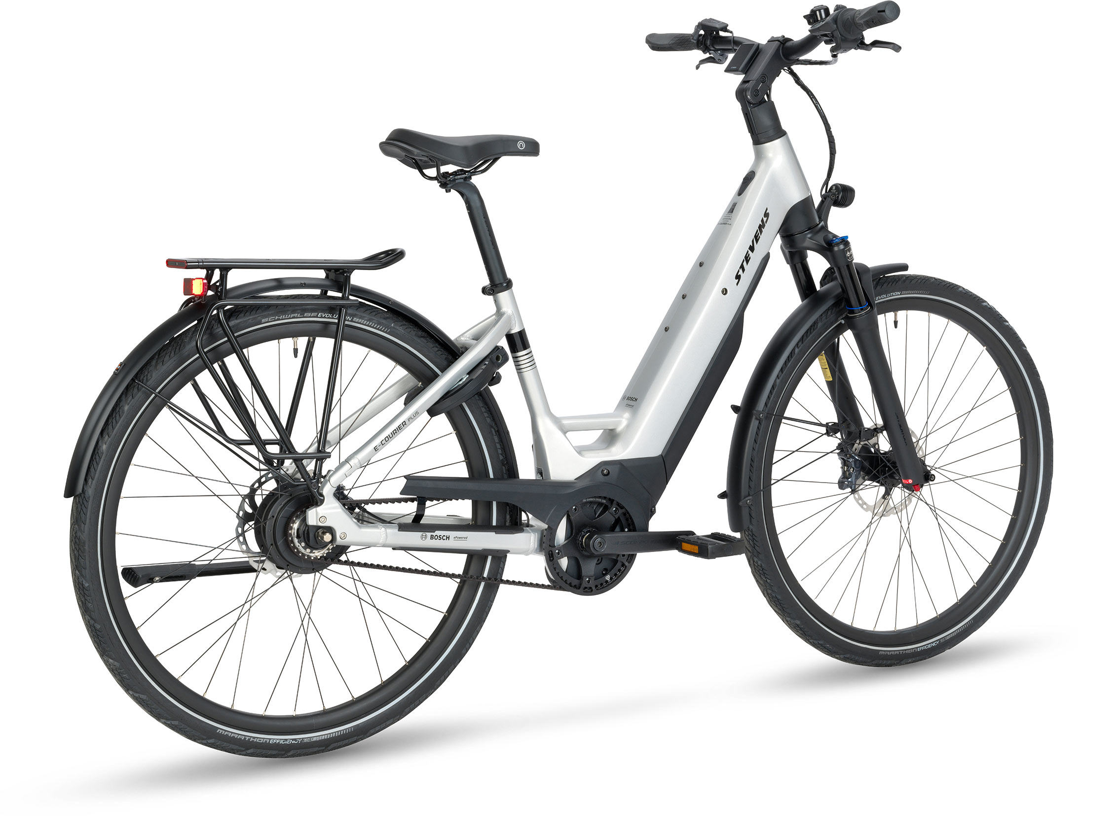 STEVENS E-Courier Plus Forma Electric Silver - 46cm 46cm