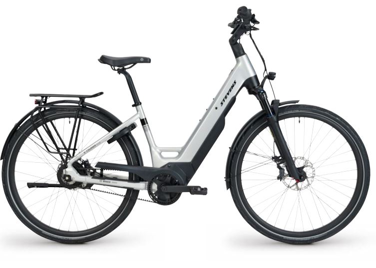 STEVENS E-Courier Plus Forma Electric Silver - 46cm 46cm