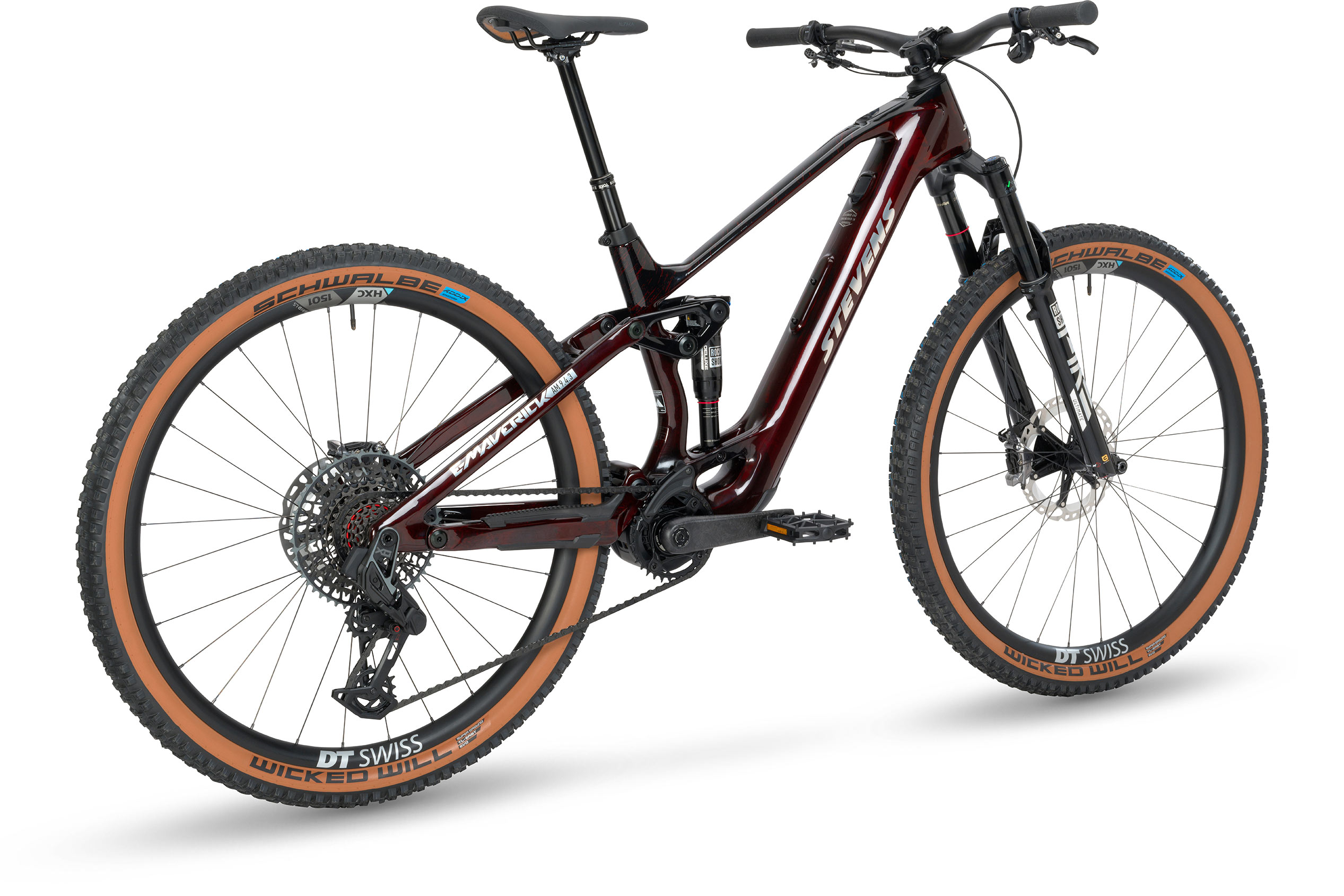 STEVENS E-Maverick AM 9.4.3 Dark Lava Red - R1 (XS/S) R1