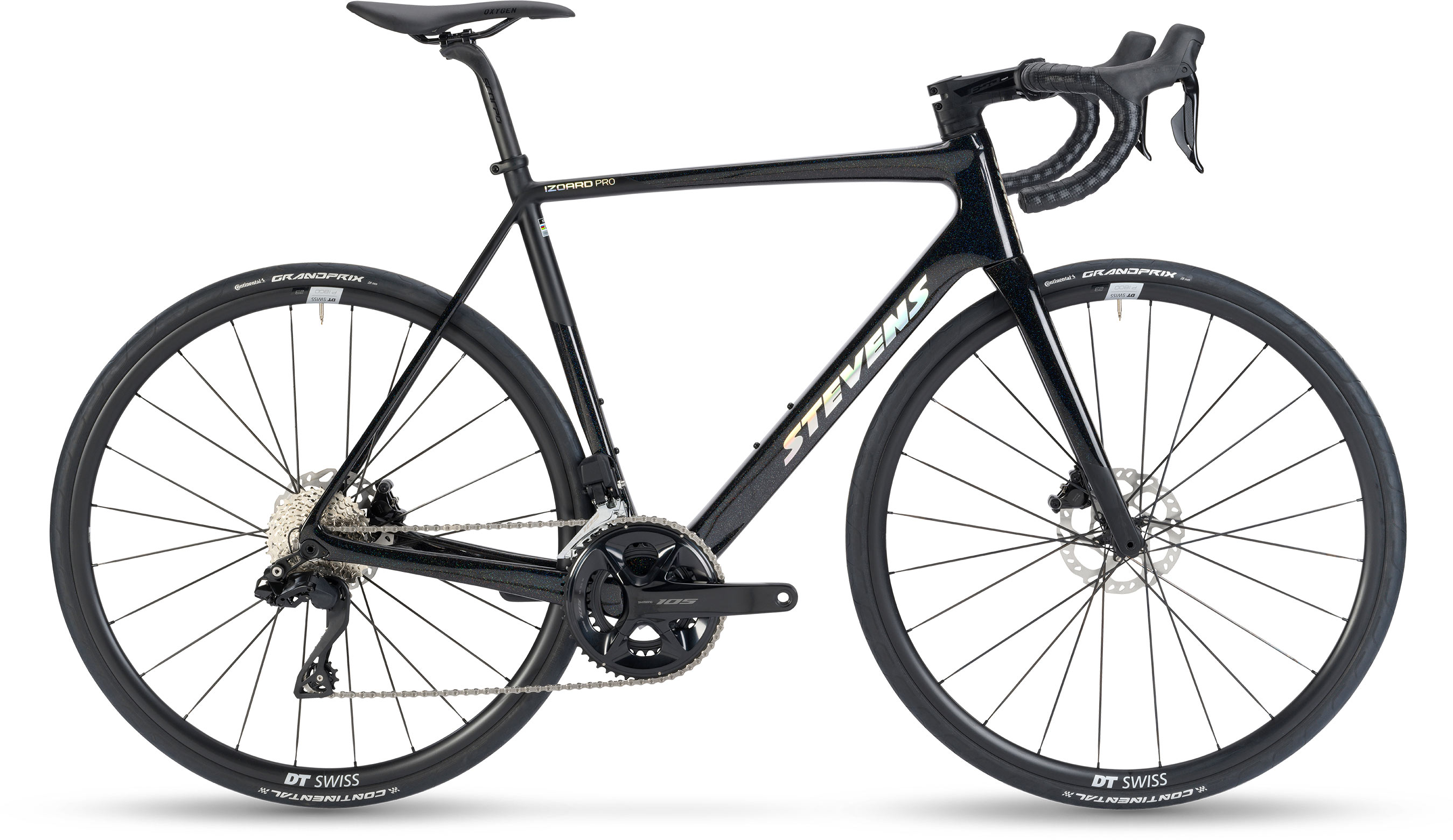 STEVENS Izoard 105 Di2 Galaxy Black - 52cm 52cm