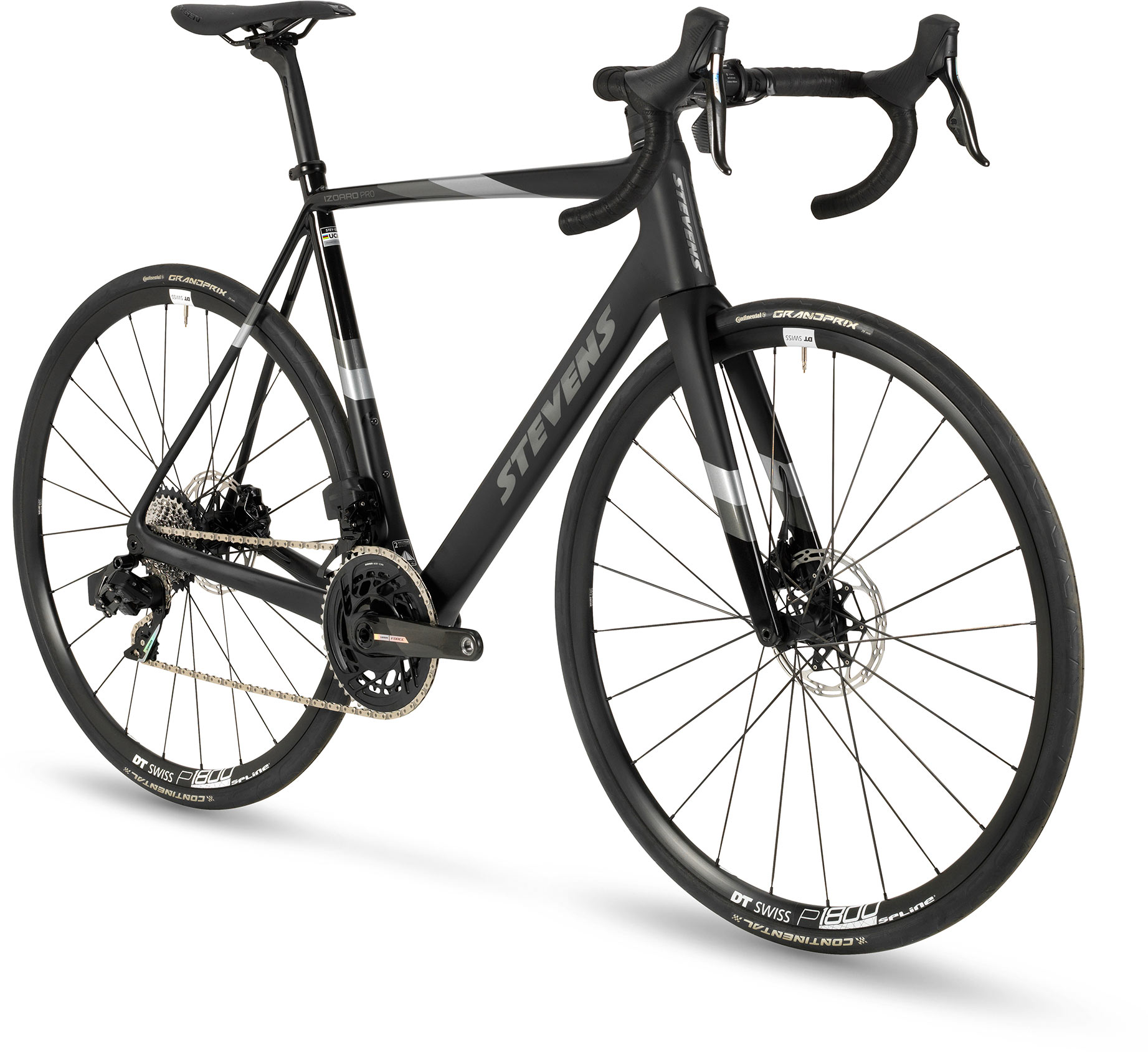 STEVENS Izoard Pro Disc Stealth Black - 58cm 58cm