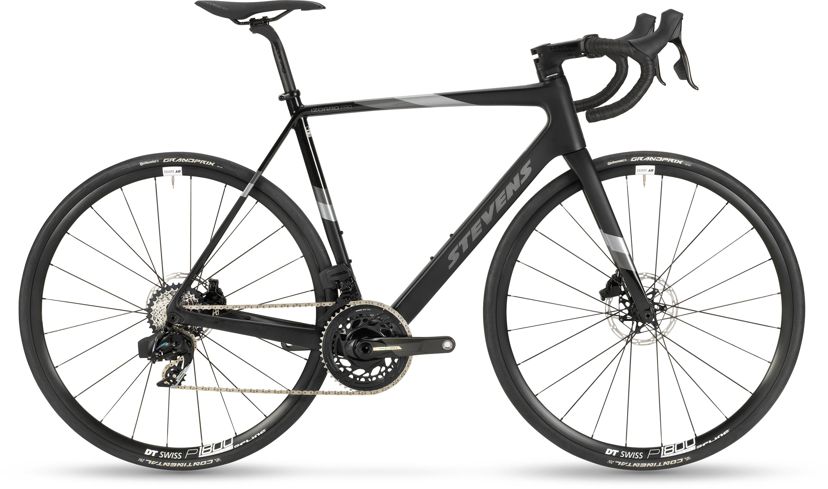 STEVENS Izoard Pro Disc Stealth Black - 58cm 58cm