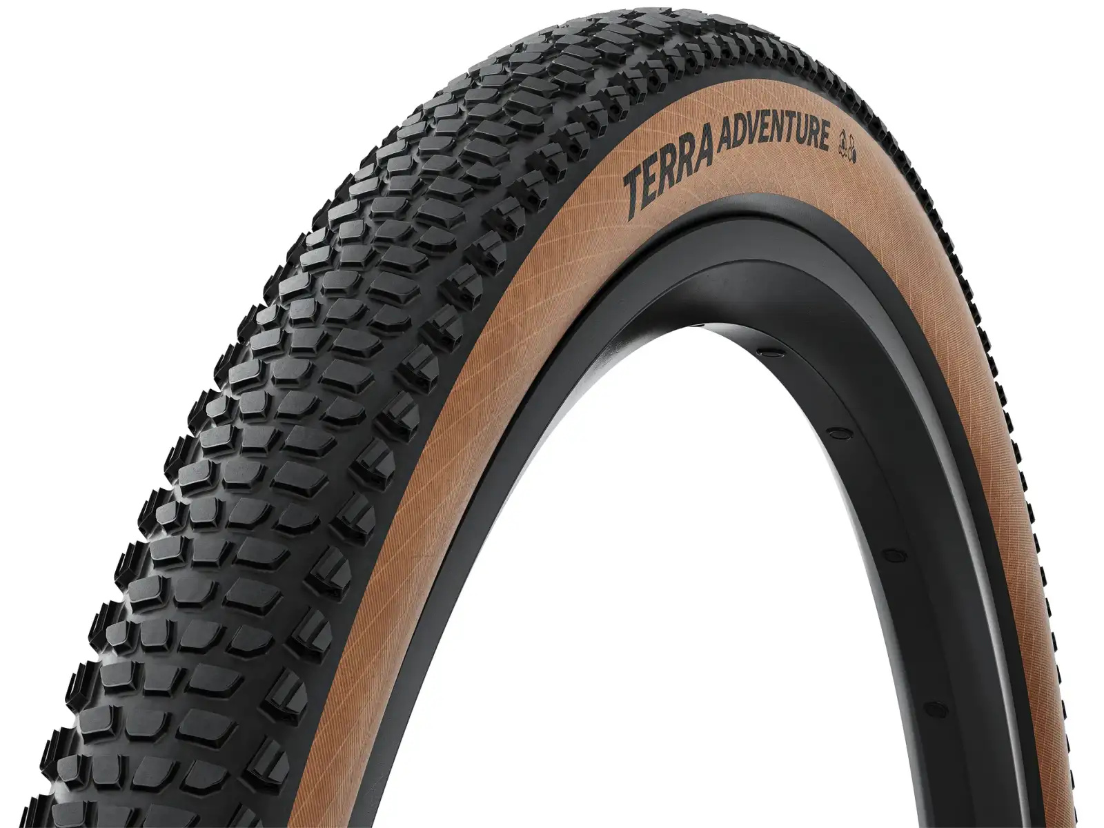 Plášť CONTINENTAL Terra Adventure Trail Grip kevlar transparent - 700x45C