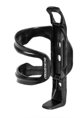 Košík na lahev MOUSTACHE Black