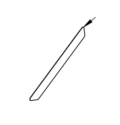 NORCO Ss Ds Heel Rub Clear Protector 915300-011-1