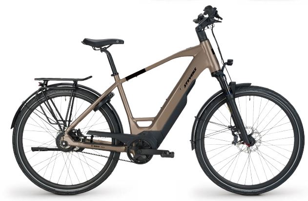 STEVENS E-Courier 7.8.1 Plus HT Steel Clay - 55cm 55cm