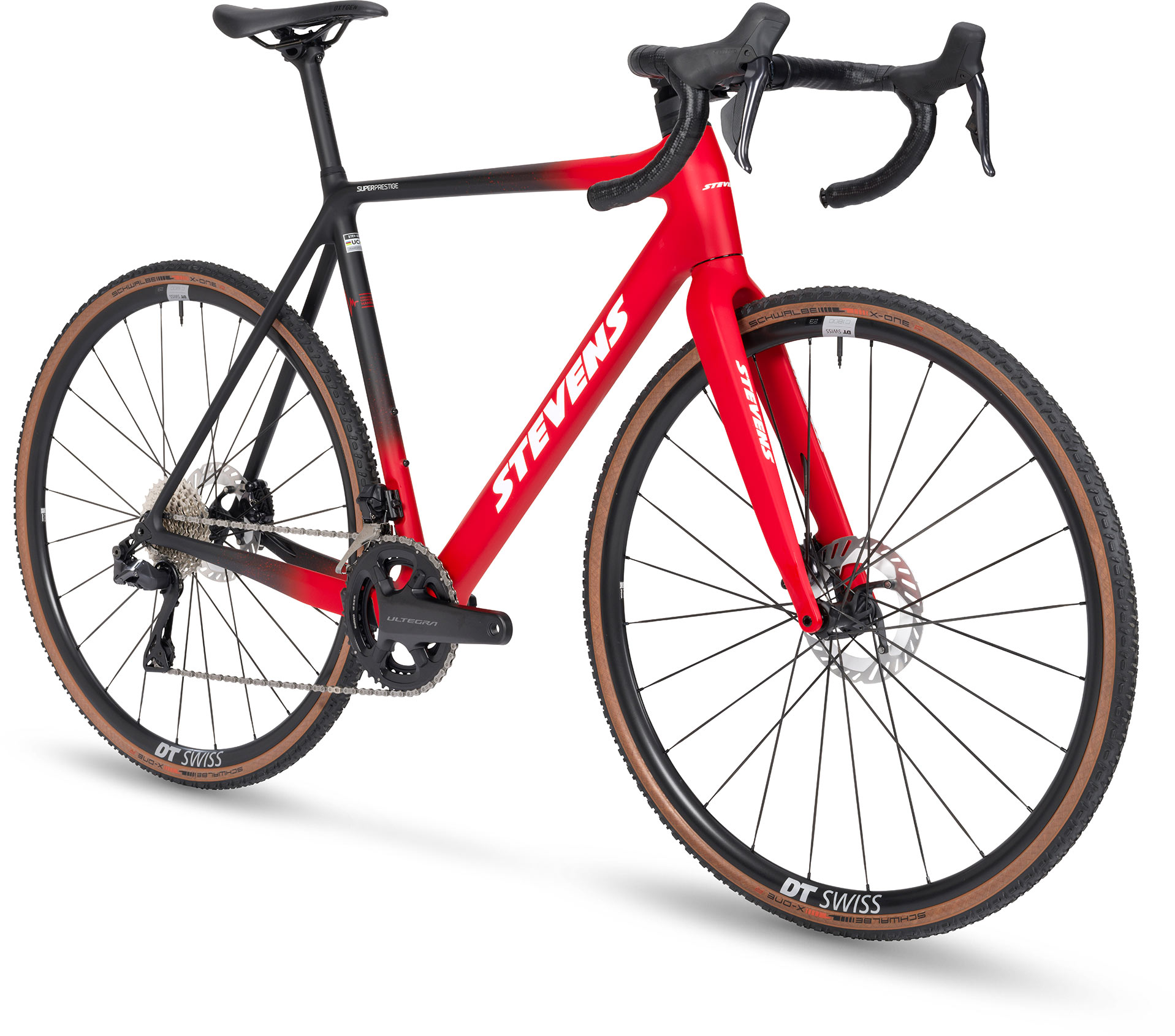 STEVENS Super Prestige Di2 Chrome Red Black - 58cm 58cm