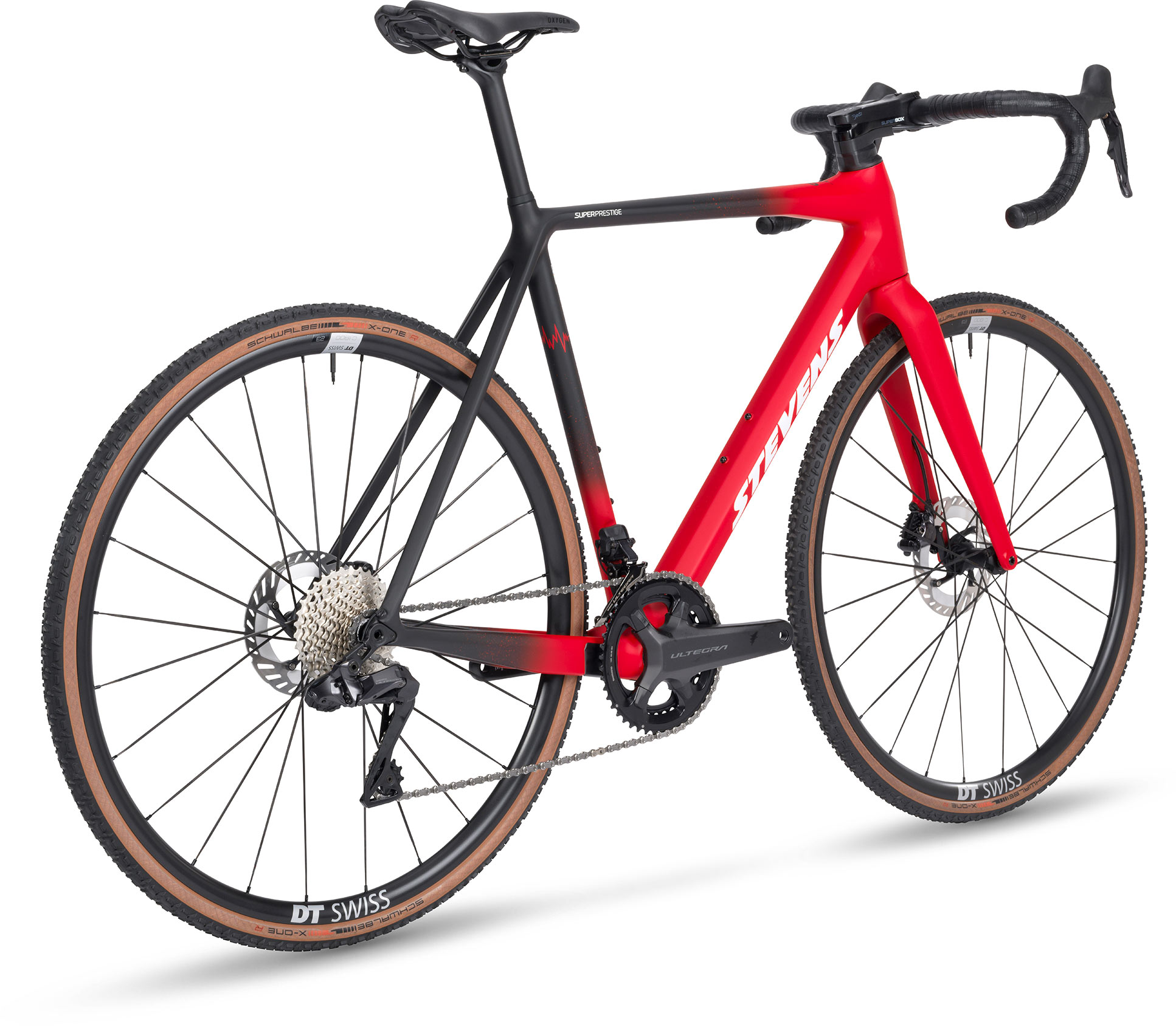 STEVENS Super Prestige Di2 Chrome Red Black - 58cm 58cm