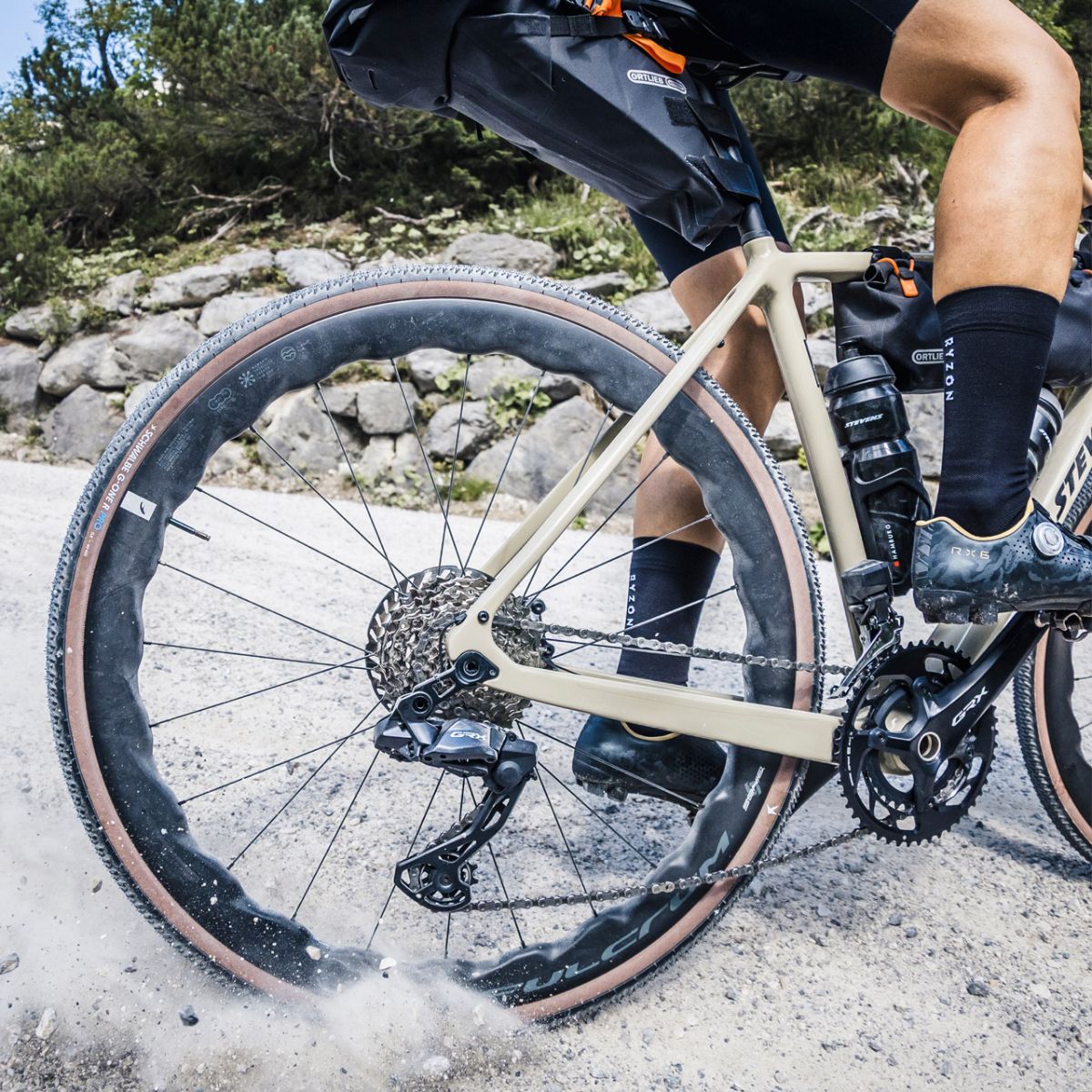 STEVENS Camino Pro Di2 Khaki - 58cm 58cm