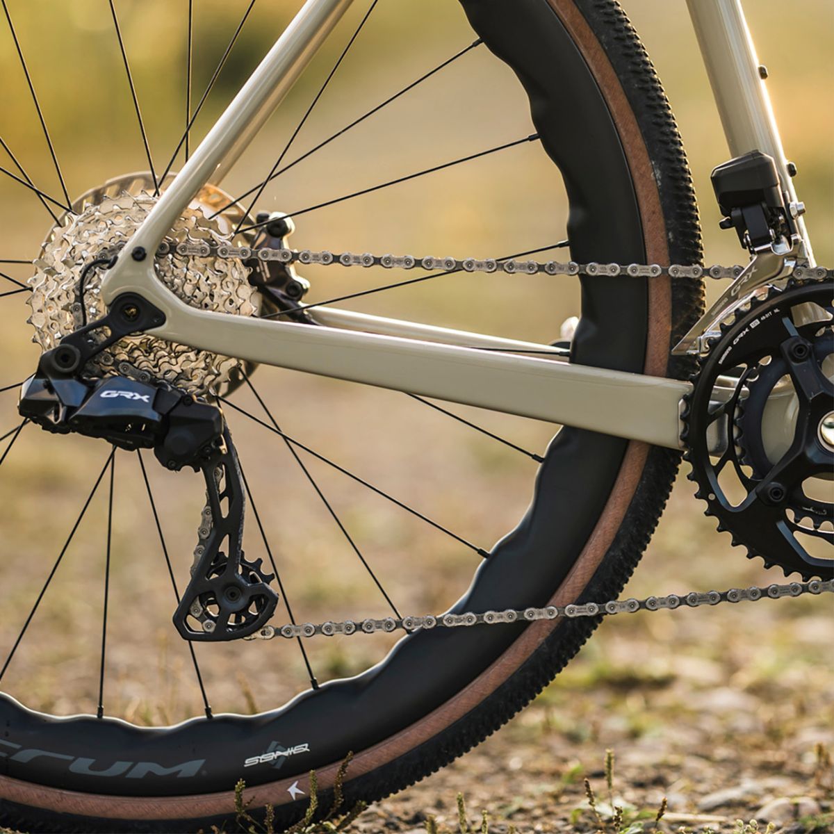 STEVENS Camino Pro Di2 Khaki - 58cm 58cm