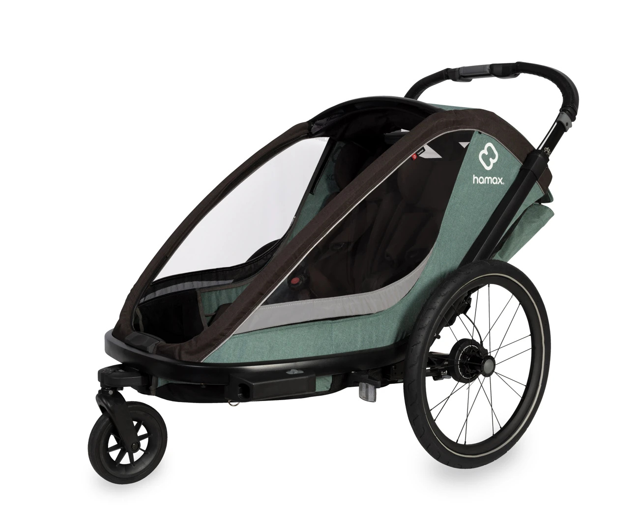 Dětský vozík HAMAX Cocoon Green/Black